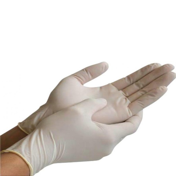 Rubbergold guantes de látex caja 100uni S
