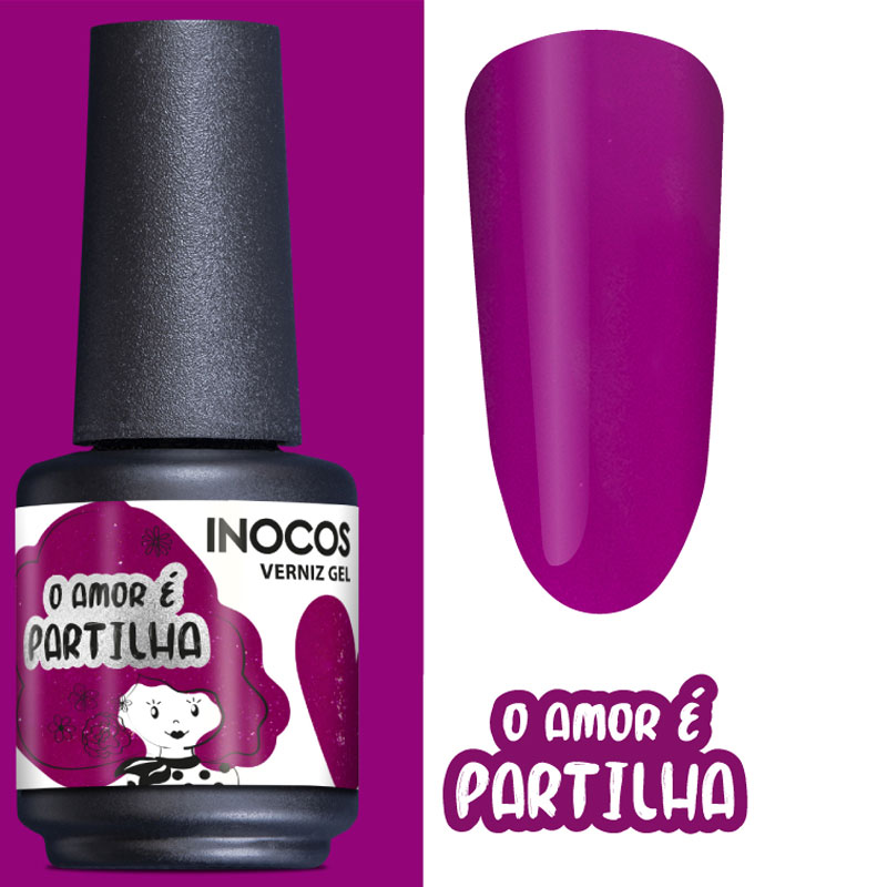 Inocos esmalte gel Amor é Partilha