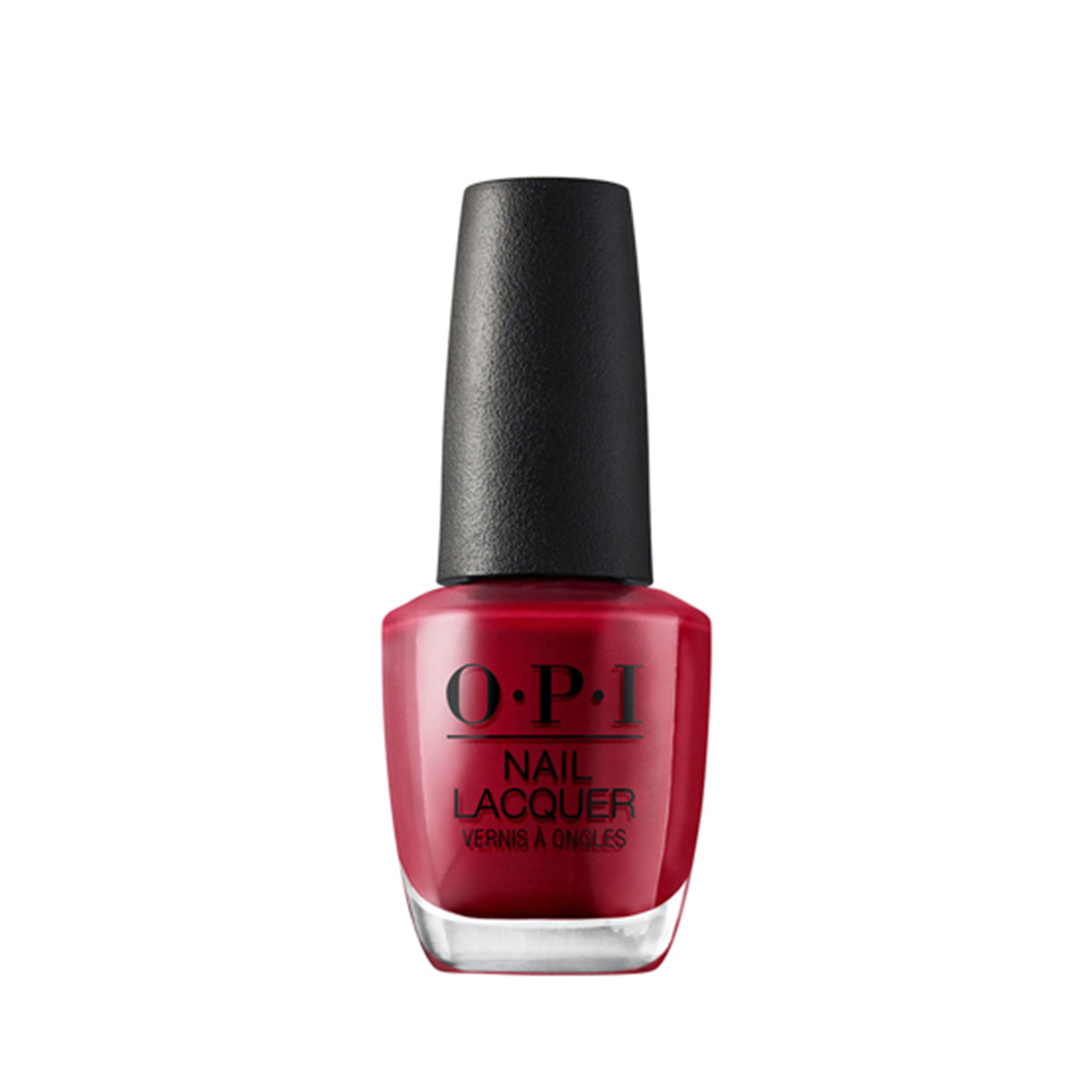 OPI Nail Lacquer red