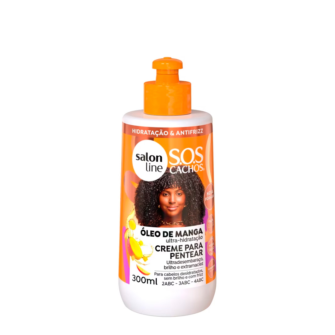 Salon Line SOS crema para peinar con aceite de mango tradicional