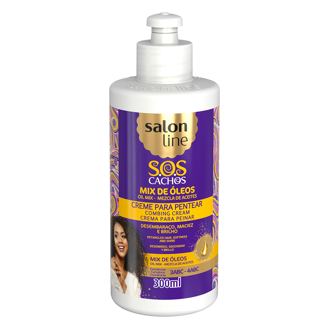 Salon Line SOS crema para peinar mix aceites nutritivos