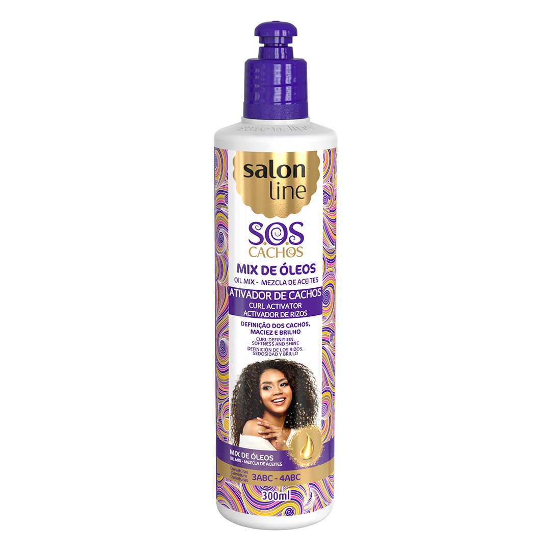 Salon Line SOS activator rizos mezcla aceites nutritivos