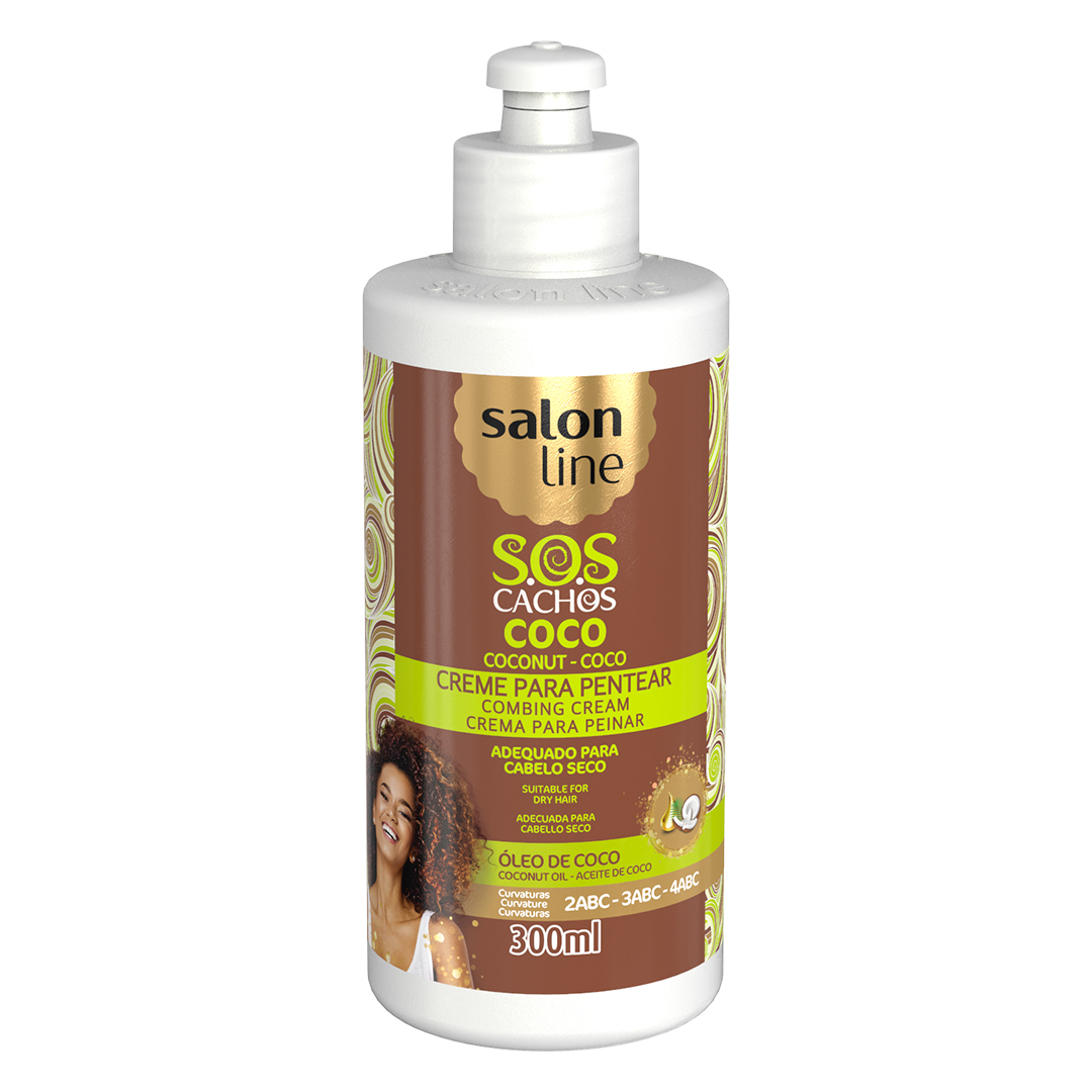 Salon Line SOS Creme de Pentear Coco Tratamento Profundo