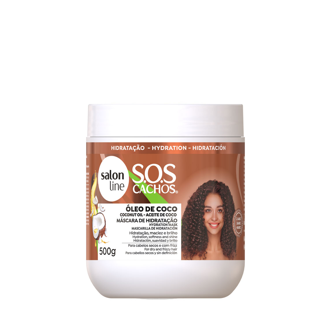 Salon Line SOS máscara coco tratamento profundo