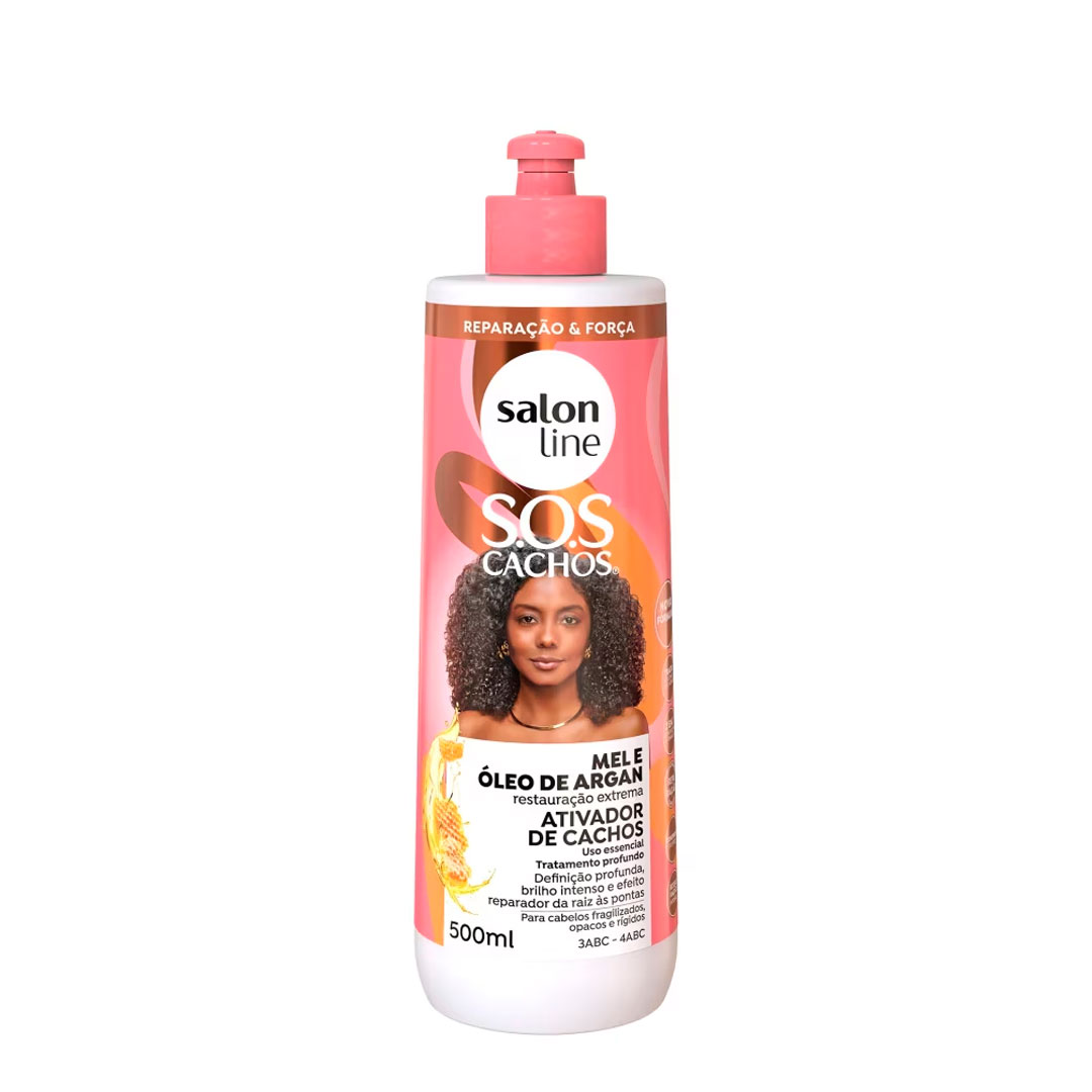 Salon Line SOS Activator Miel Rizos Intensos