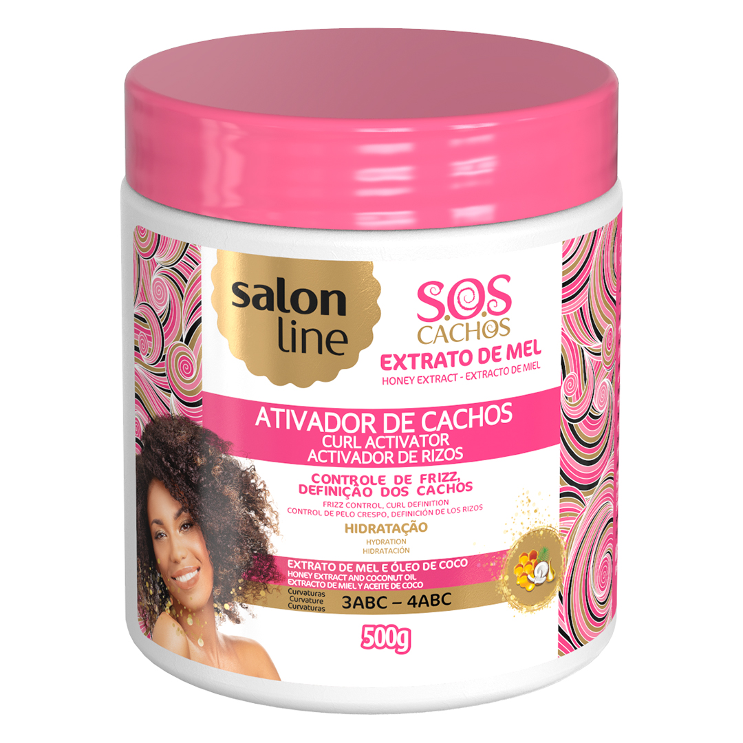 Salon Line SOS Activator Miel Rizos Intensos