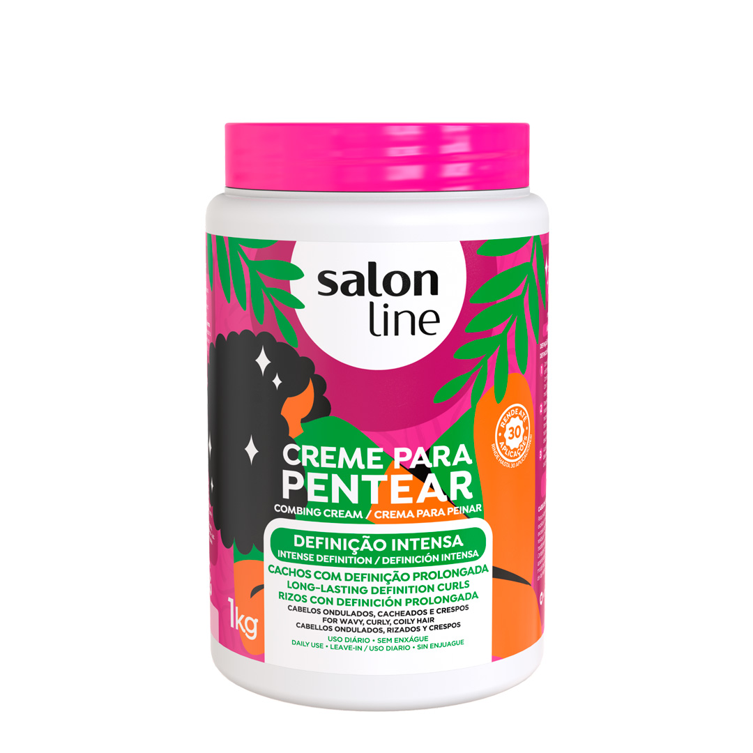 Salon Line Creme de Pentear Definição Intensa