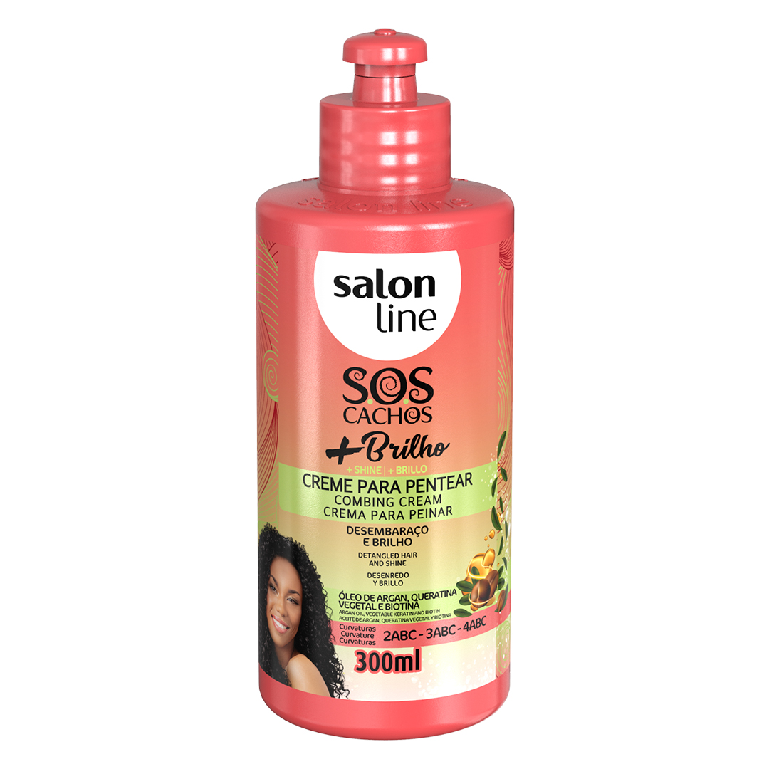 Salon Line SOS crema para peinar + brillo