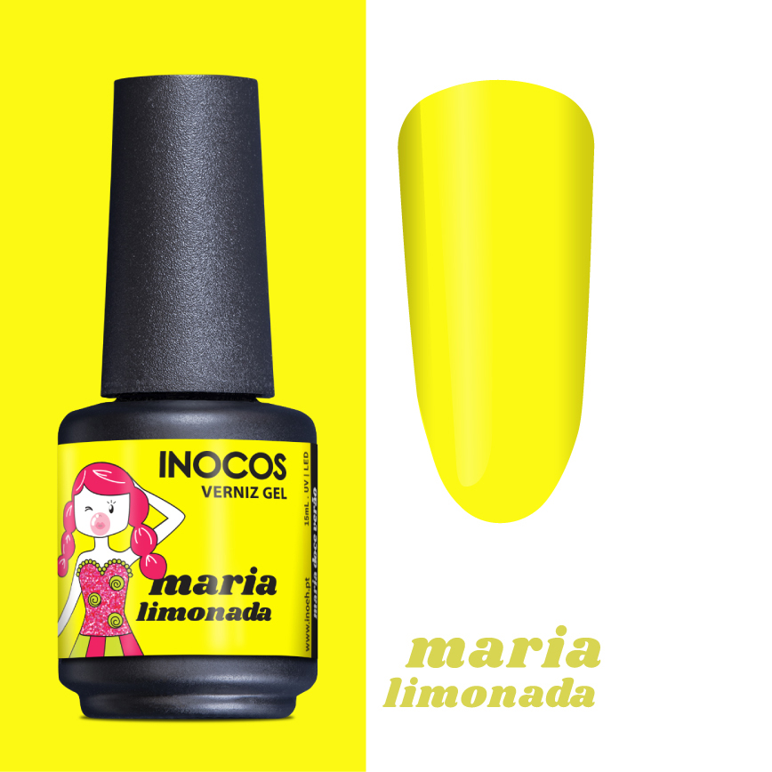 Inocos verniz gel Doce Verão - Maria Limonada