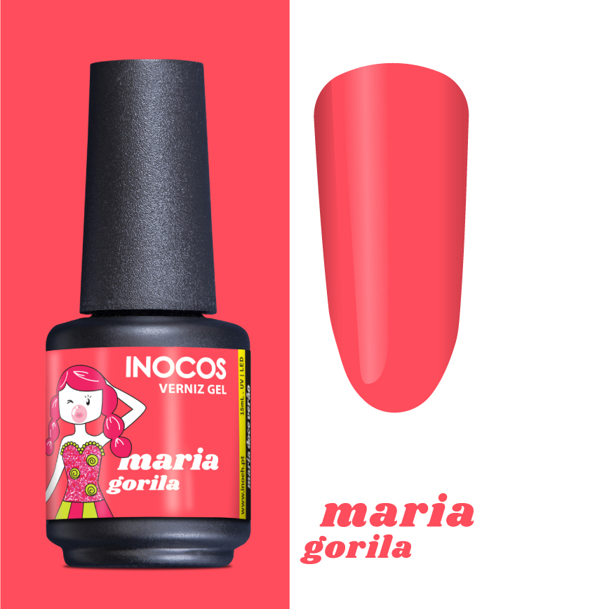 Inocos verniz gel Doce Verão - Maria Gorila