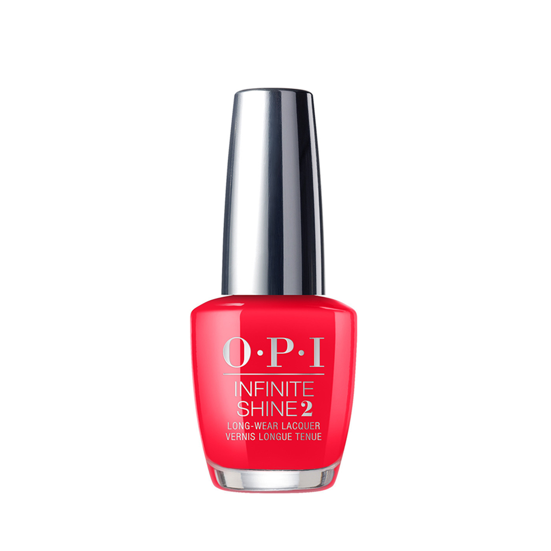 OPI Infinite Shine 2 coca cola red