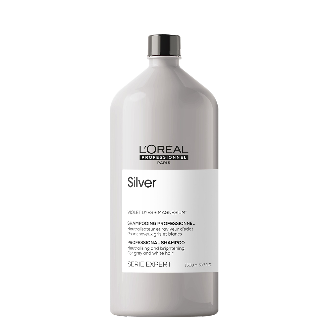 Loreal SE Silver champô para cabelo cinzento