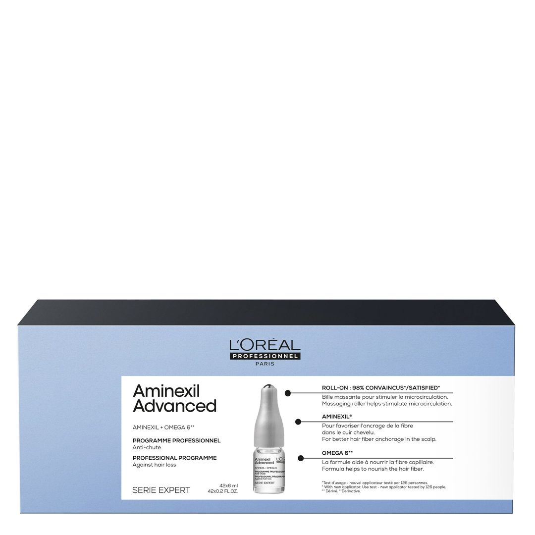 Loreal SE Aminexil ampollas anti caída 42x6ml