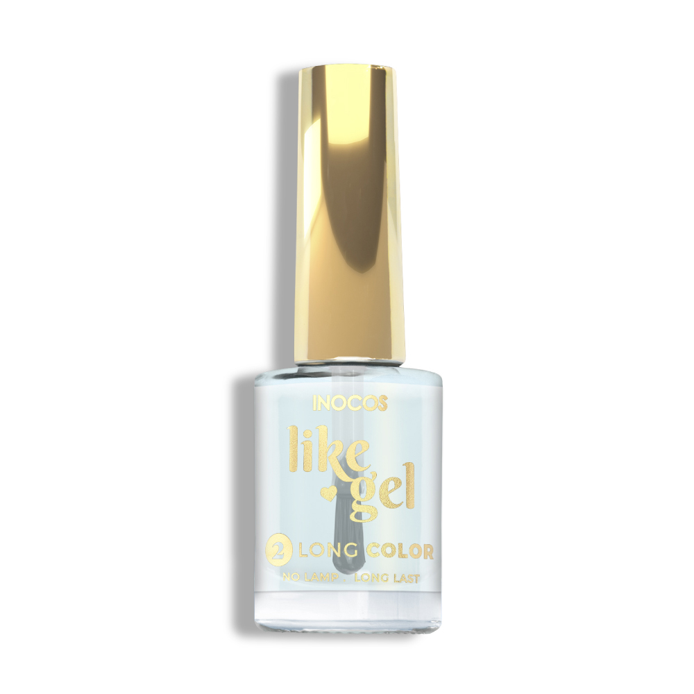 Inocos Like Gel verniz de unhas efeito gel 100 transparente