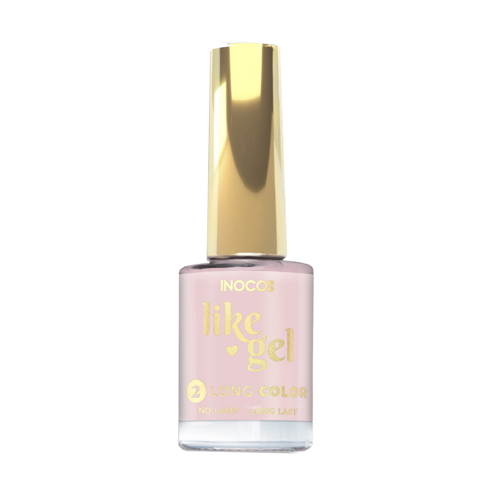 Inocos Like Gel verniz de unhas efeito gel 105 lavanda clara