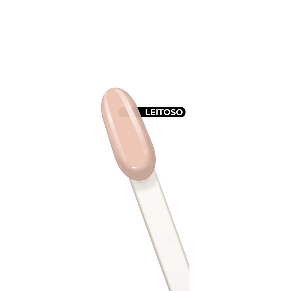 Inocos Like Gel verniz de unhas efeito gel 106 nude leitoso