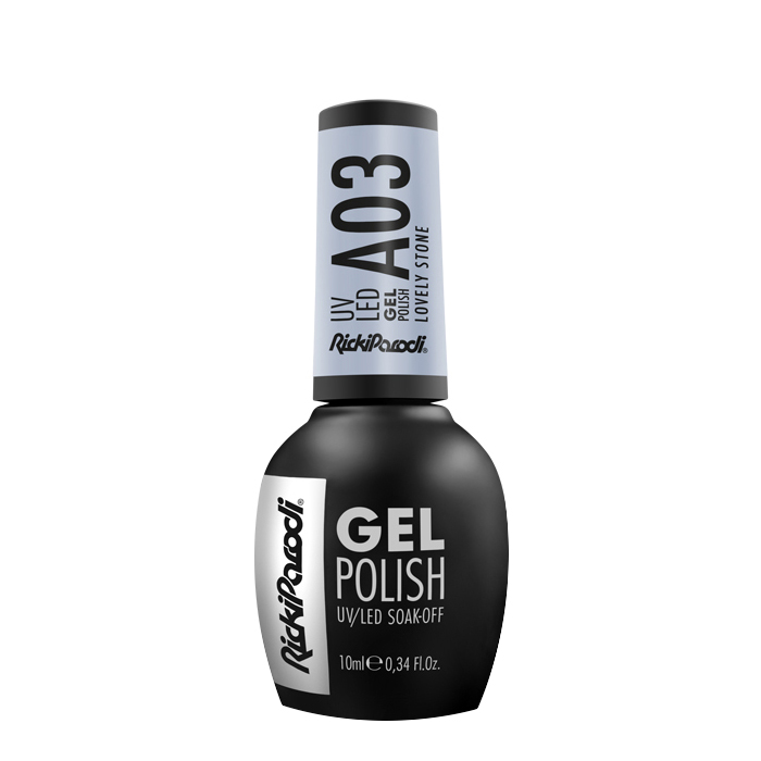 Rickiparodi verniz de unhas de gel A03 Lovely Stone