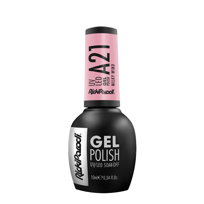 Rickiparodi verniz de unhas de gel A21 Milky Wind