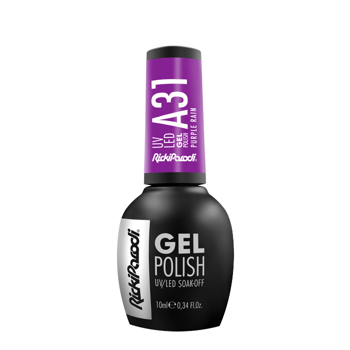 Rickiparodi verniz de unhas de gel A31 Purple Rain