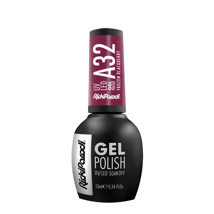 Rickiparodi esmalte de uñas de gel A32 Frozen Blackberry