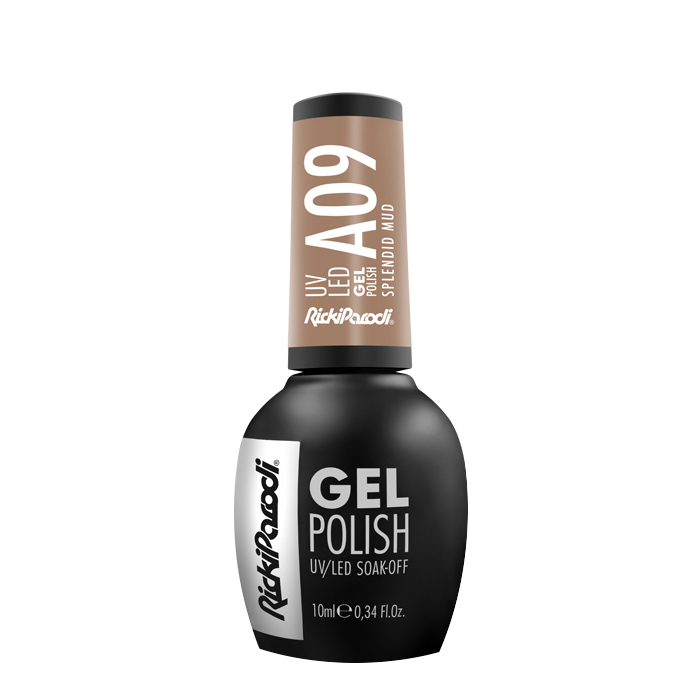 Rickiparodi esmalte de uñas de gel A09 Splendid Mud