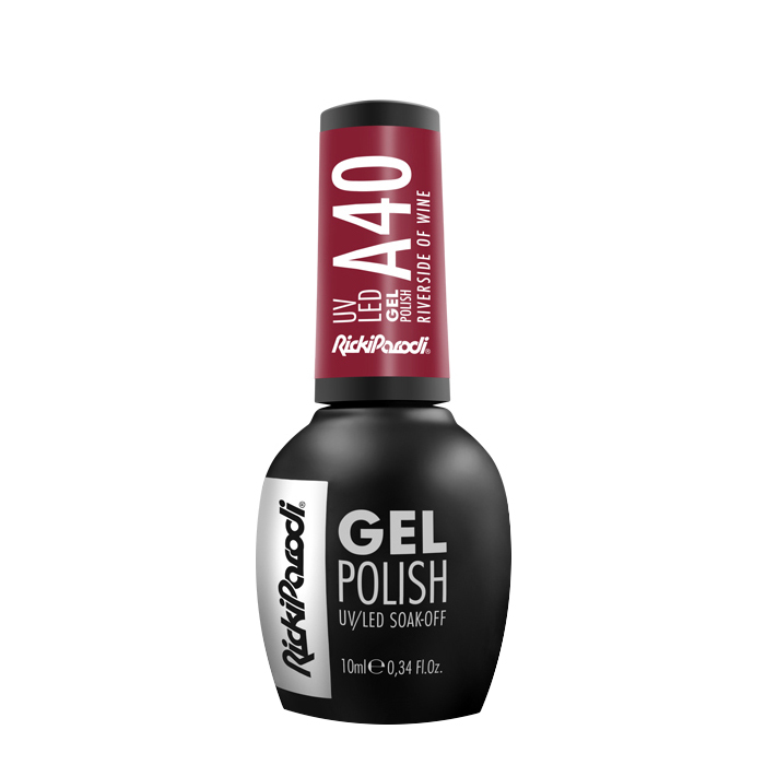 Rickiparodi verniz de unhas de gel A40 Riverside Of Wine