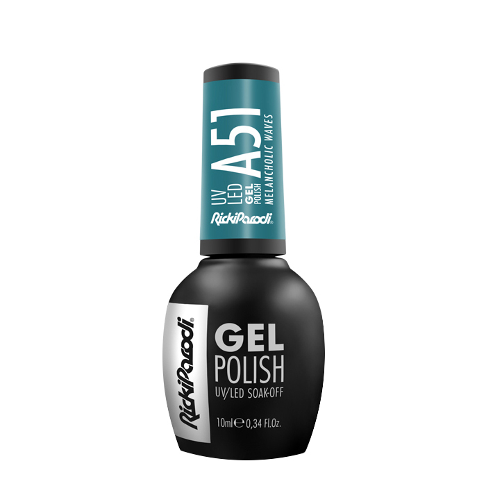 Rickiparodi verniz de unhas de gel A51 Melancholic Waves