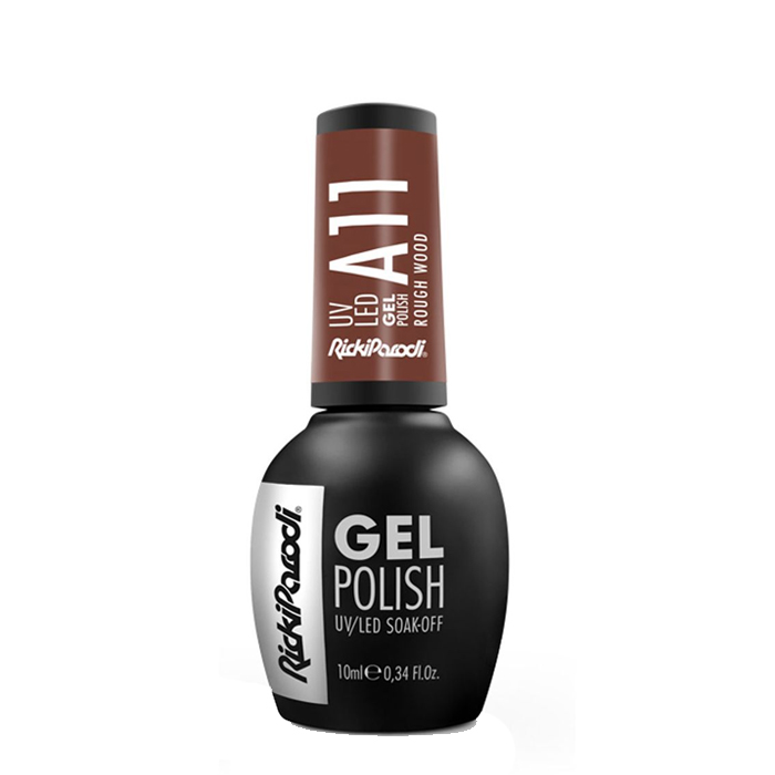 Rickiparodi verniz de unhas de gel A11 Rough Wood