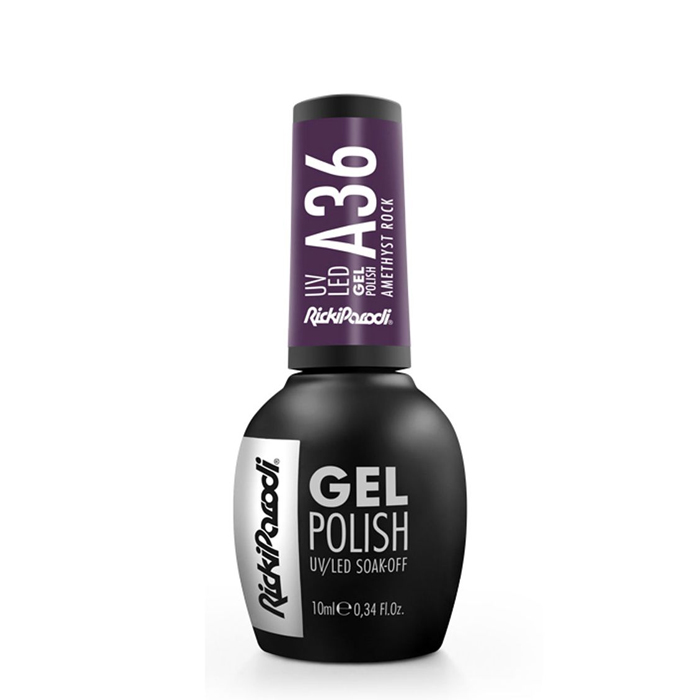 Rickiparodi esmalte de uñas de gel A36 Amethyst Rock