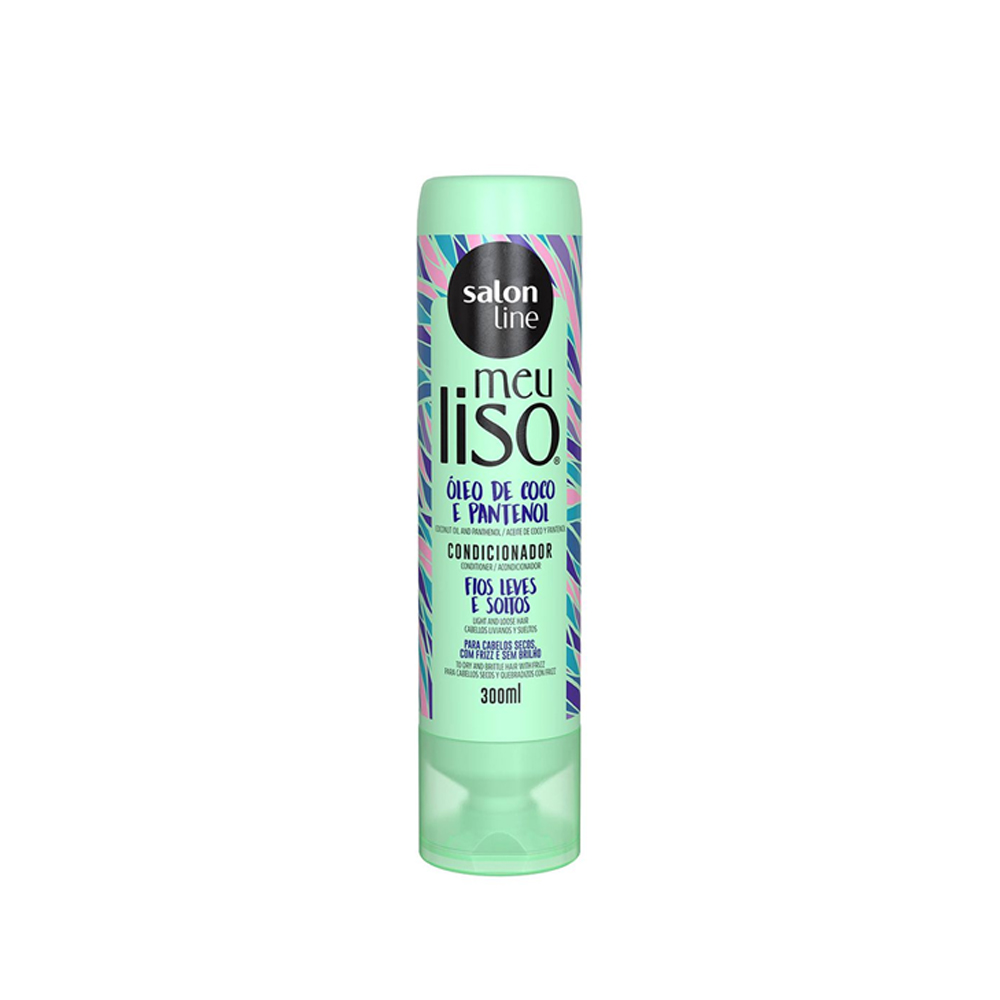 Salon Line Meu Liso Coco Fios Leves e Soltos acondicionador