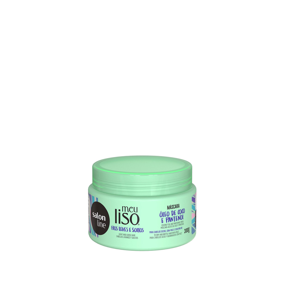 Salon Line Meu Liso Coco Fios Leves e Soltos Mascarilla