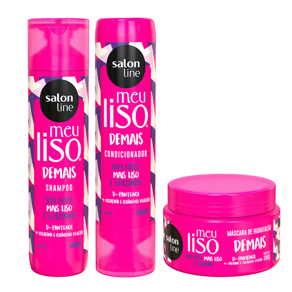 Salon Line Pack Meu Liso Demais Lisos e Leves 3