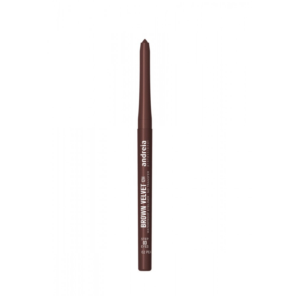 Andreia makeup waterproof eyeliner brown velvet