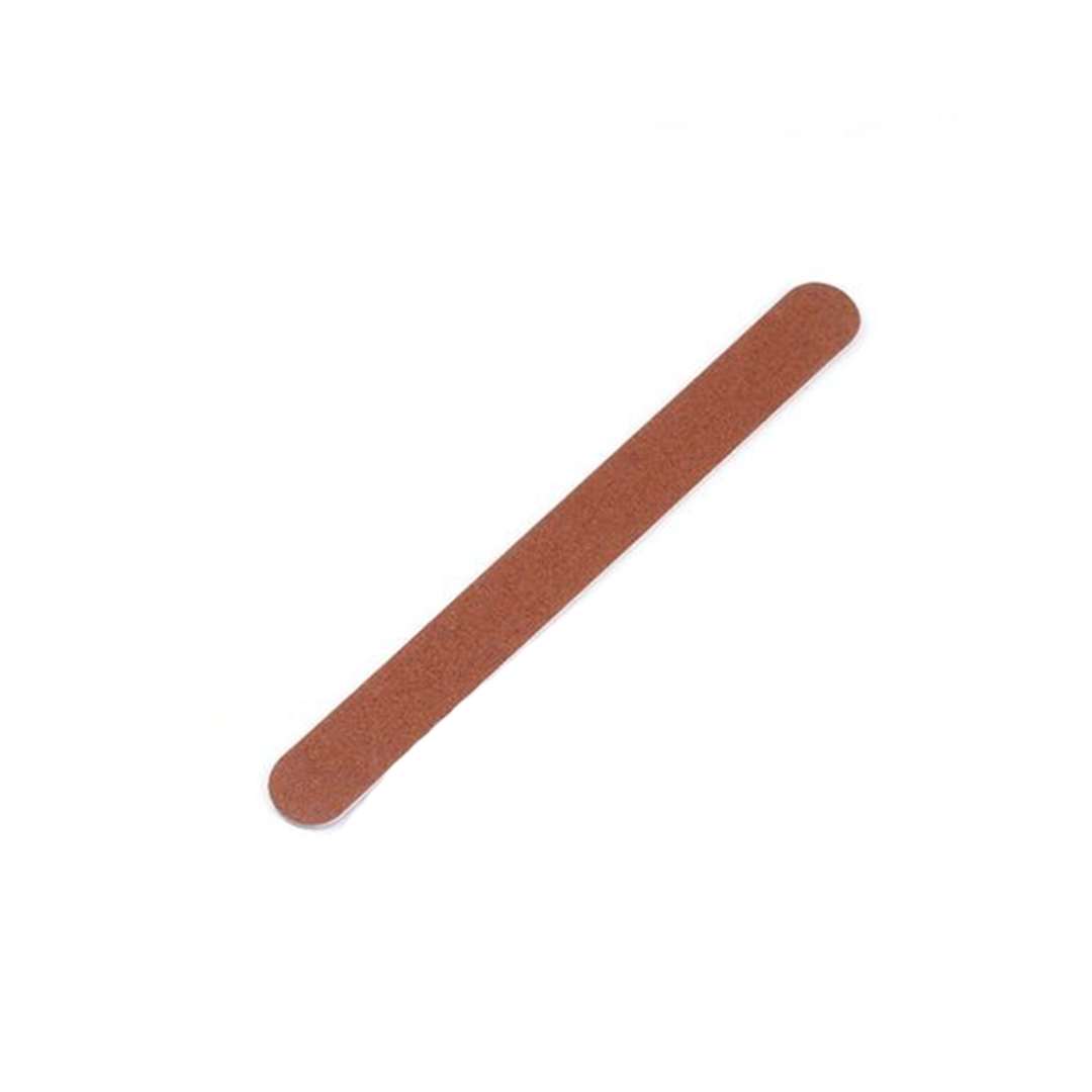 Rickiparodi Salute lima de uñas acolchada 2 caras bronce