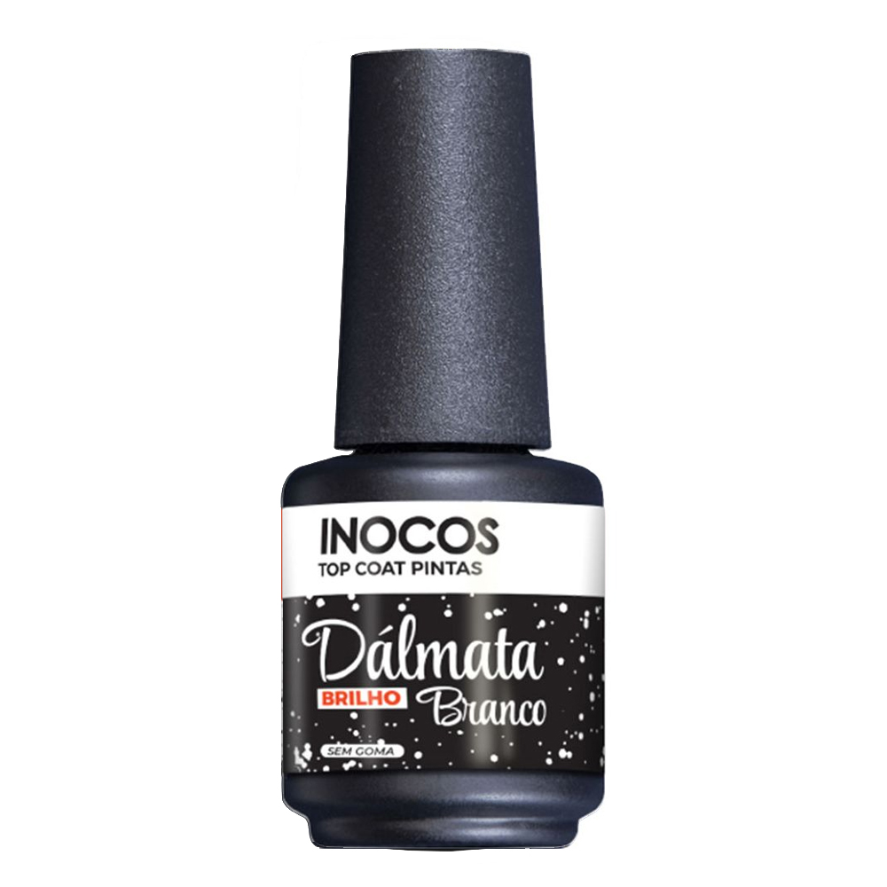 Inocos top coat dálmata branco brilhante