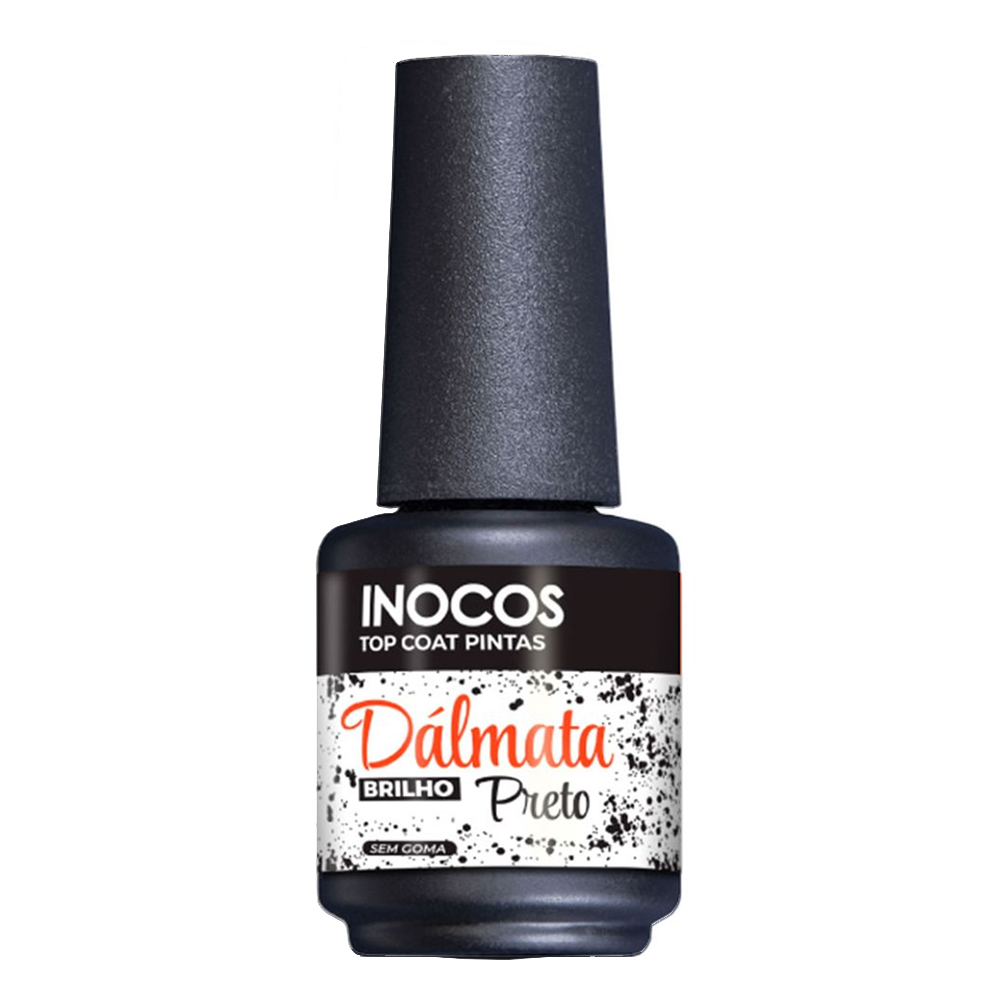 Inocos top coat dálmata negro brillante