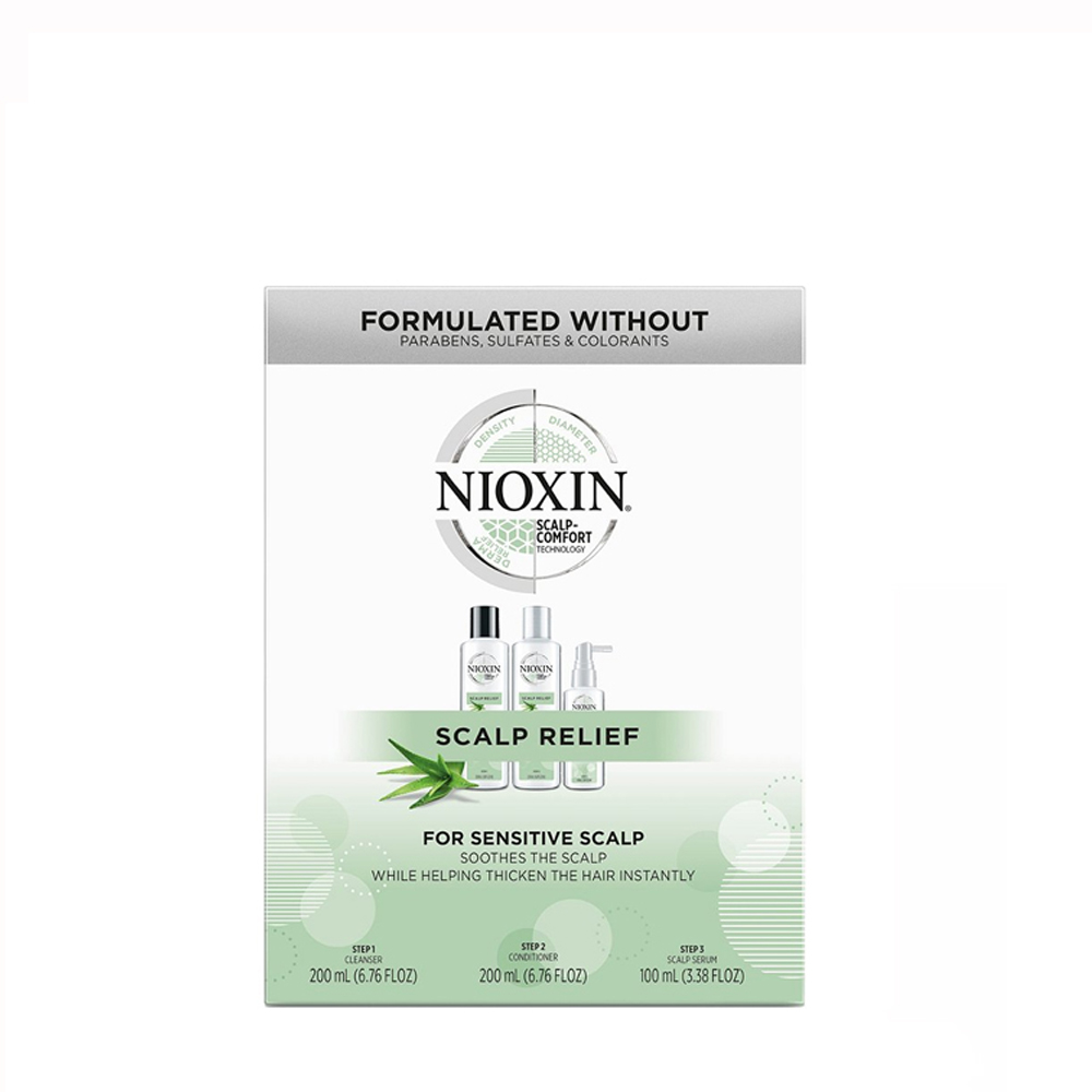 Nioxin Scalp Relief kit 3 produtos