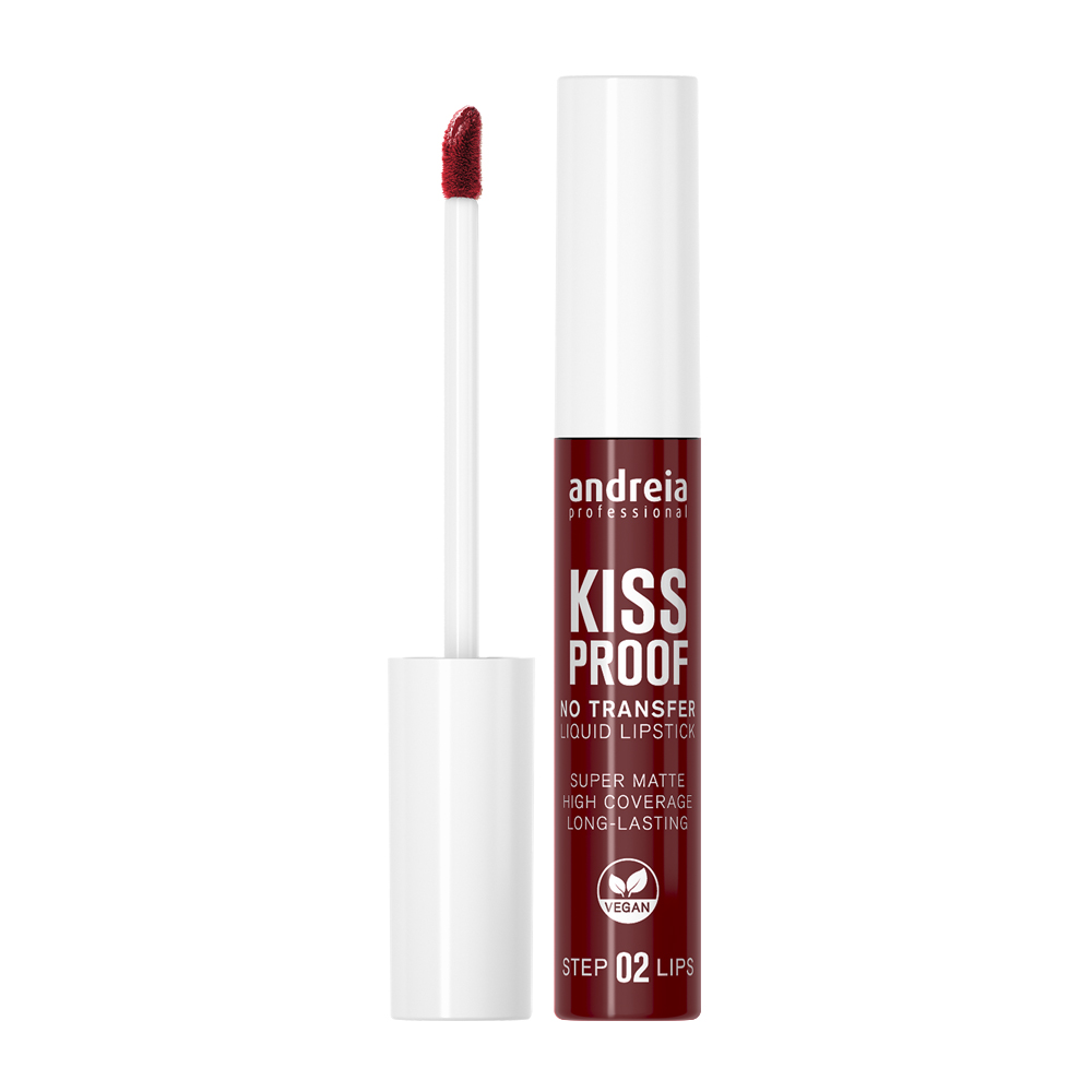 Andreia Kiss Proof - batom líquido 01 Burgundy