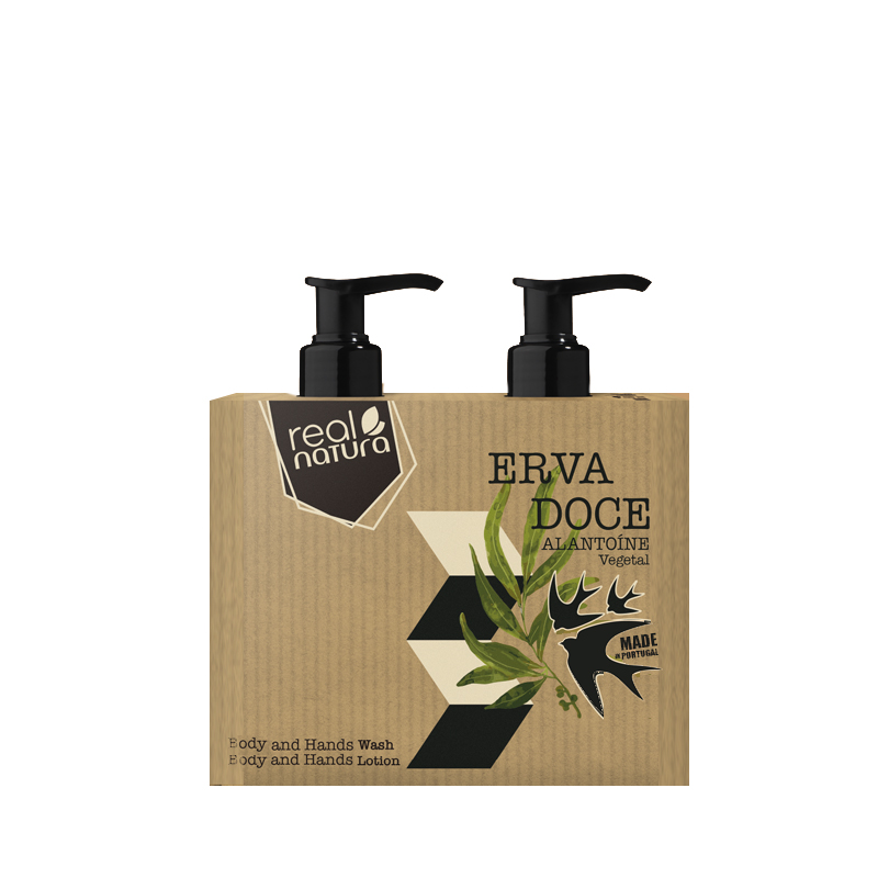 Real Natura Paquete Erva Doce 300ml+300ml