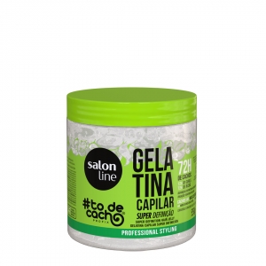 Salon Line To de Cacho gelatina capilar super definição 550g