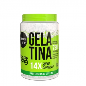 Salon Line To de Cacho gelatina capilar super definição 1000g