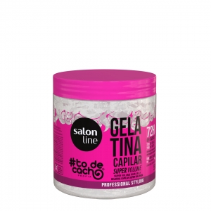 Salon Line To de Cacho gelatina capilar super volume 550g