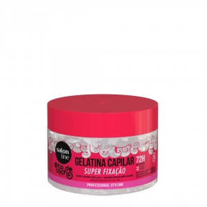 Salon Line To de Cacho gelatina capilar super fixação 300g