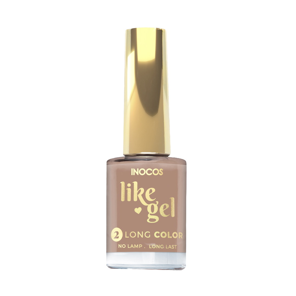 Inocos Like Gel verniz de unhas efeito gel 140 nude terra