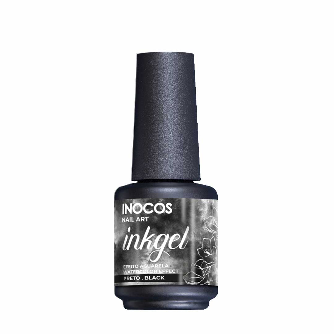 Inocos verniz gel Inkgel preto