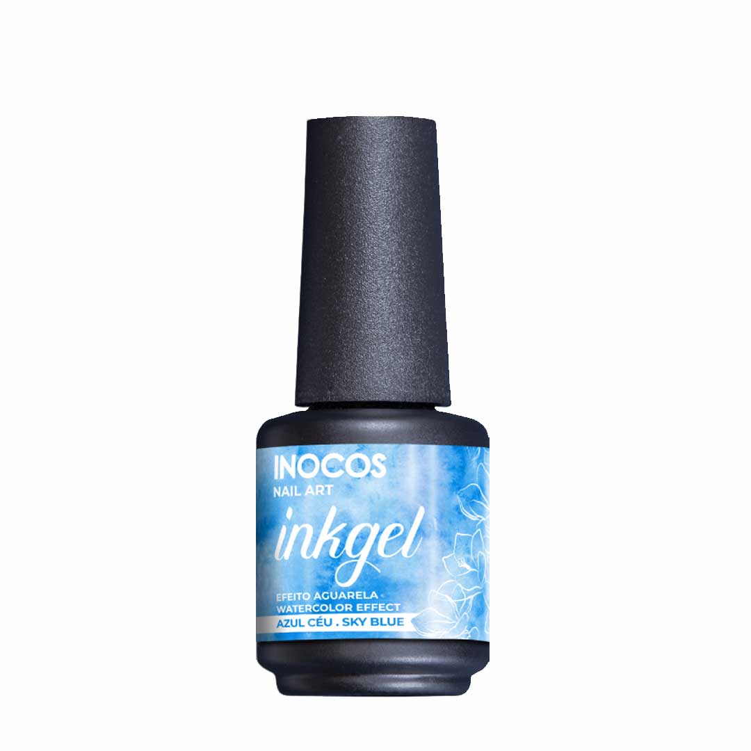 Inocos verniz gel Inkgel azul céu