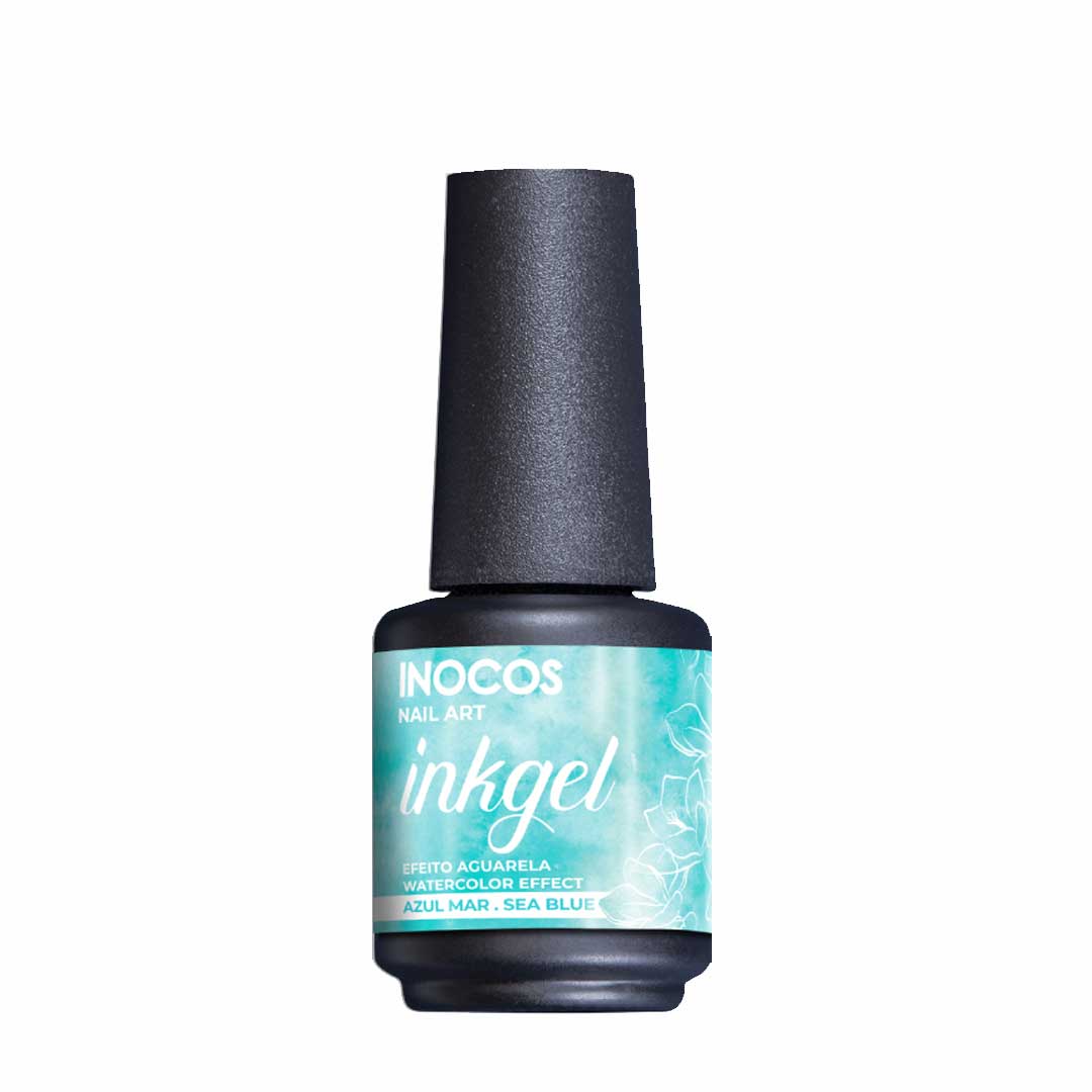 Inocos verniz gel Inkgel azul mar