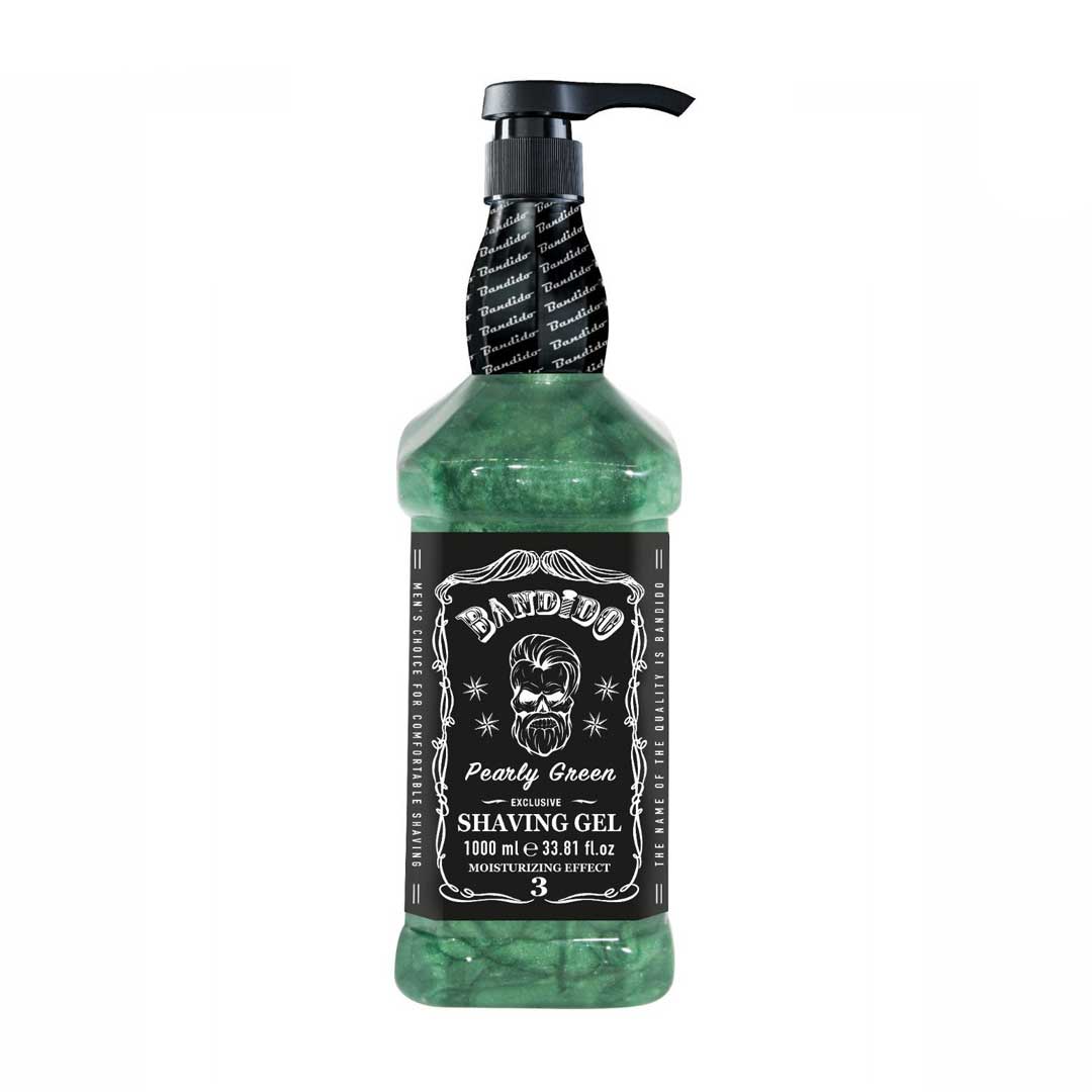 Bandido Shaving Gel 1 pearly green