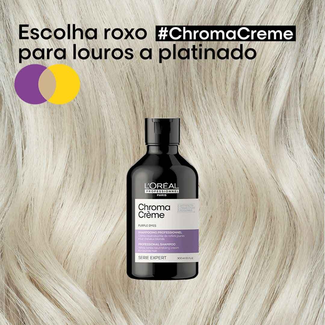 Loreal SE Chroma Crème purple champú roxo