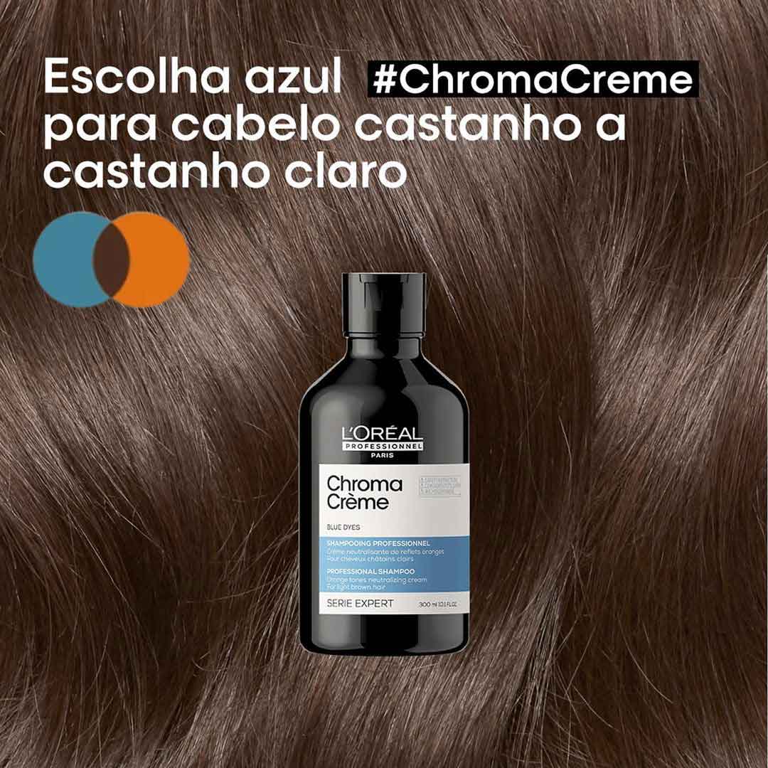 Loreal SE Chroma Crème ash champô azul